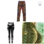 Quần Legging Yoga Nữ - Quần Thể Dục Không Phai Màu Cho Bé Gái Nữ