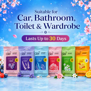 Thẻ làm mát không khí giấy 30 ngày Hương thơm lâu trôi cho ô tô Phòng tắm tại nhà Tủ quần áo