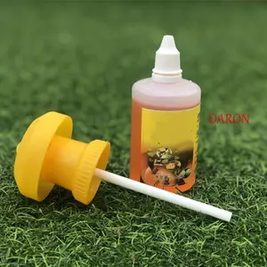 DARON 10 Chiếc Bẫy Ruồi Trái Cây, Treo Nhựa Bắt Ruồi, Đa Năng Màu Vàng Thiết Thực Bẫy Côn Trùng Kiểm Soát Dịch Hại