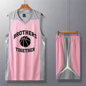 New Basketball Wear Suit Men's Jersey Team Uniform Competition Training Vest Quick-Drying Breathable QmaR