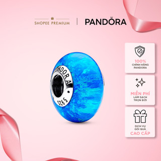 Charm Pandora Moments Opal Màu Xanh Dương - Opalescent Ocean Deep Blue Charm