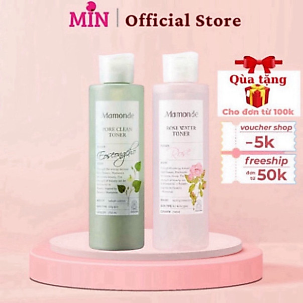 Nước Hoa Hồng Toner Mamonde Làm Sạch Dầu Nhờn Và Ngăn Ngừa Mụn 250ml