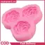 XUAN Hoa Mẫu Đơn Khuôn Silicon Cưới Cupcake Topper Fondant Bánh Trang Trí Dụng Cụ VN