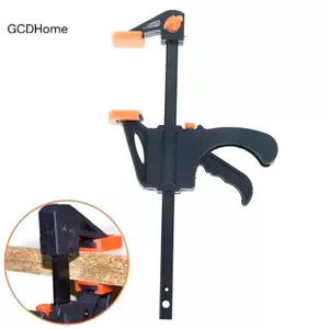 GCDHome 4 Inch Cố Định Kẹp Gỗ Thanh F Kẹp Grip Ratchet Phát Hành Bóp DIY Tay Thợ Mộc Dụng Cụ Kẹp Cho Dán Dự Án HOT