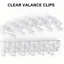 POP 24 Chiếc Cửa Sổ Blind Valance Gắn Sửa Chữa Cửa Sổ Dễ Dàng Sử Dụng Cho 2 Trong Rèm