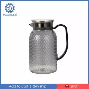 Bình đựng nước ép Acrylic cấp thực phẩm Carafe Dứa có họa tiết Bình đựng nước giải trí văn phòng sành điệu