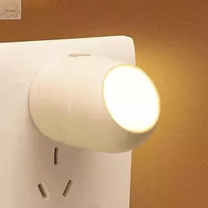 Đèn ngủ LED AWNGD với cảm biến tự động, xoay 360° bảo vệ mắt - Phù hợp cho hành lang và phòng ngủ