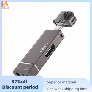 USB C Laptop Docking Station 4K @ 60HZ -Bộ Chuyển Đổi Tương Thích Type-C Sang PD100W 3.5MM HUB Cho Điện Thoại Laptop