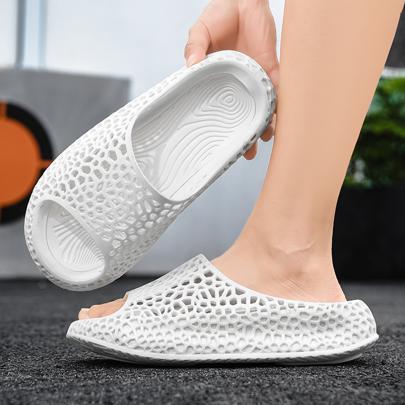 CKXMHM 40-45 Nam 3D In Lỗ Giày EVA Lỗ Dép Chống Trơn Trượt | BigBuy360 - bigbuy360.vn