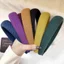 R RUDAN Phong Cách Mới Dệt Kim Twill Len Xốp Dày Đầu Nữ Vải Màu Ép Tóc Tăng Đầu 9GFR
