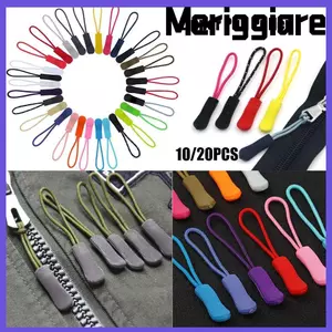 MERIGGIARE 10 / 20 Chiếc Dây Kéo Kéo 9 Màu Túi Kẹp Khóa Du Lịch Quần Áo Kết Thúc Khóa Kéo
