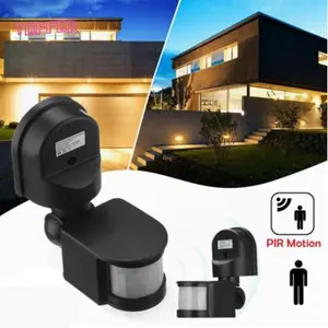 Cảm biến chuyển động YOFFOR 220V Công tắc ngoài trời Máy dò chuyển động có thể điều chỉnh