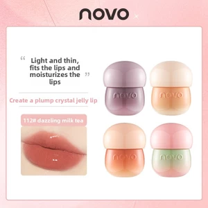 Mirror Water Gloss Lip Glaze-Không thấm nước, Cốc chống dính, Không phai lâu trôi, Làm trắng da mặt trơn cho sinh viên