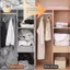 Không cần bơm Túi hút chân không Túi lưu trữ bằng nhựa lớn để lưu trữ quần áo nketspression Túi rỗng có phụ kiện du lịch ELWW