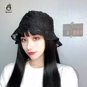 Mũ Ren Dễ Thương Ngọt Ngào Hoa Rỗng Mũ Buet Thời Trang Nữ Người Cá Mũ Che Nắng Thoáng Khí Mới