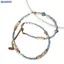 Bluelover Thời Trang Đá Tự Nhiên Nước Ngọt Ngọc Trai Cổ Dây Xích Nelace Cho Nữ Thanh Lịch Thời Trang Handmade Hạt Nelaces Trang Sức Quà Tặng Mới