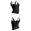 NICOLOO Angel Wings Cami, Dây đeo Spaghetti buộc dây lưng Gothic Tank Top, Thời trang phía trước Slim Fit Crop Chiều dài Màu trơn Slim Fit Camisole Alt Dạo phố