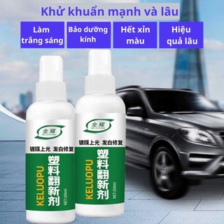 CHAI XỊT SẠCH BÓNG, ĐÁNH BAY MỌI BỤI BẨN, BẢO DƯỠNG XE, CHỐNG LÃO HÓA CHO BỀ MẶT DA, NHỰA, CAO SU, KHÔNG NHỜN