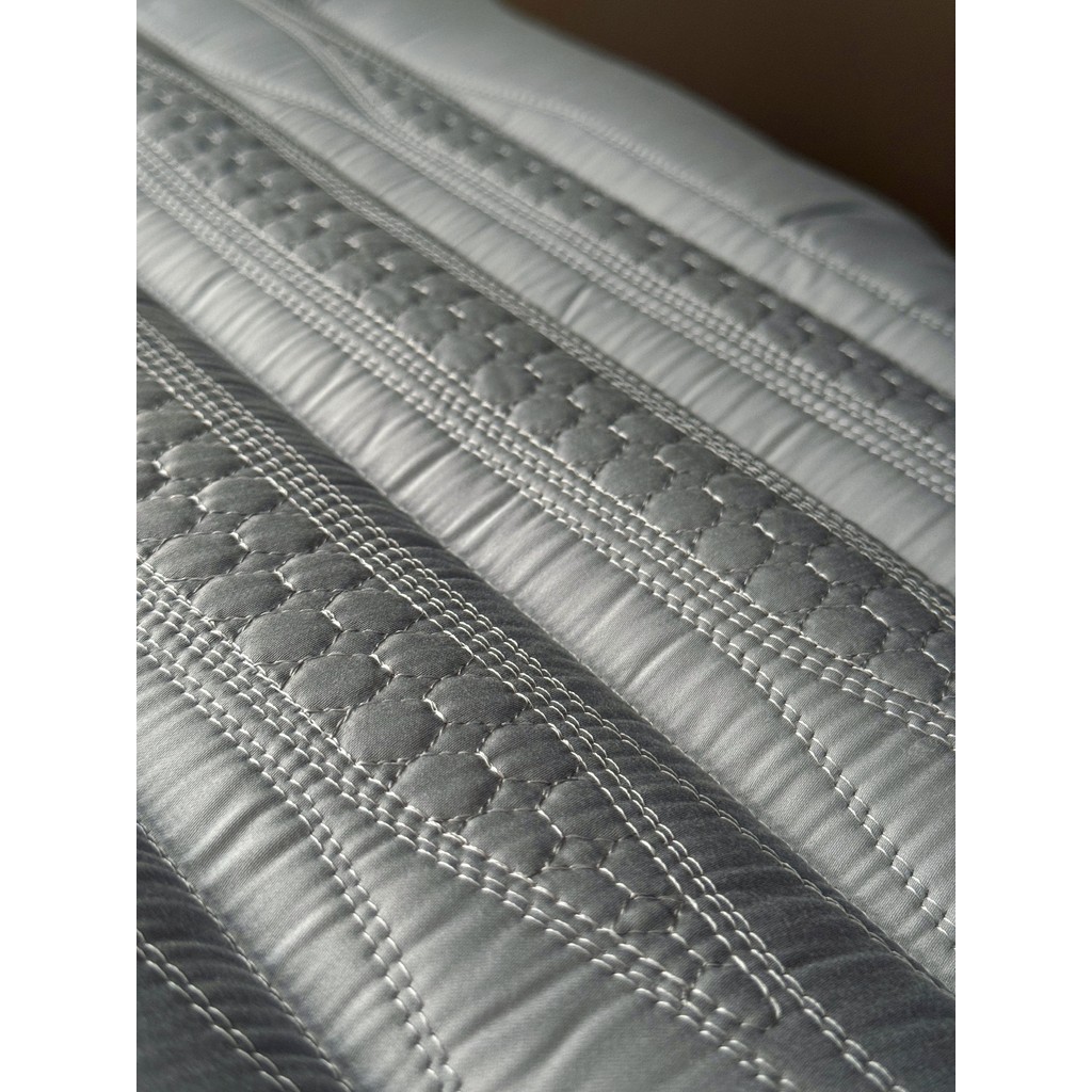 (RG602) Ruột Gối Bing Bông Mặt Vải Lụa Satin Kích Thước 48x74 Cm Thiết Kế Lõm Maxta Êm Ái - MemMinBedding