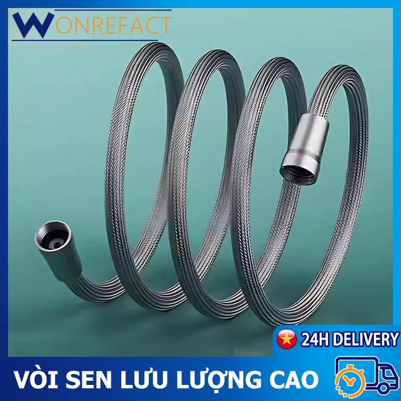 Phổ ống vòi hoa sen dung lượng lớn áp lực cao chống nứt phòng bồn tắm Phụ Kiện Đầu vòi sen