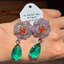 Hàn Quốc Phong Cách Dài Sang Trọng Phong Cách Mới Zircon Nhẹ Bông Tai Sang Trọng Bán Buôn