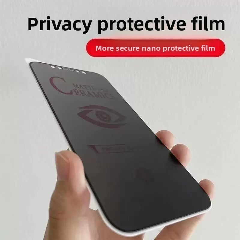 3 Mờ Chống Riêng Tư Phim Mềm Phim Bảo Vệ IPhone Thích Hợp Cho iPhone 17 16 15 14 13 12 11 Pro Max Air Plus XR X XS Max Bảo Vệ Màn Hình
