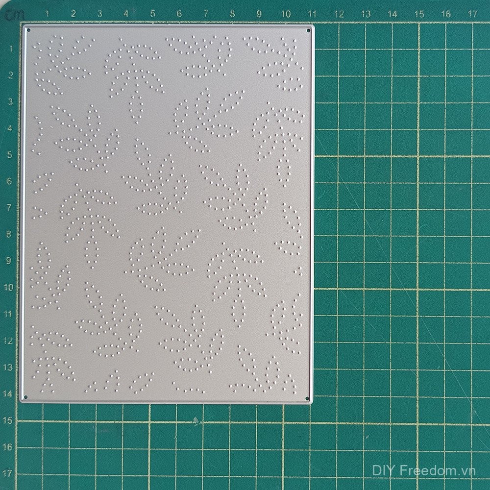 Khung Lá Cắt Thép Carbon Khuôn Sổ Lưu Niệm Dập Nổi Khắc Bản Mẫu DIY Album Ảnh Thiệp Chúc Mừng Giấy Thủ Công Cắt Chết Sổ Tay Trang Trí