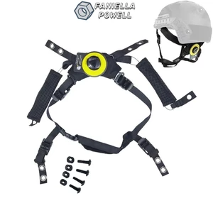 FANIELLAPOWELL Mũ bảo hiểm Dây đeo cằm Hệ thống treo, Khóa có thể điều chỉnh Mũ bảo hiểm Nylon Dây treo, có ốc vít Lắp đặt dễ dàng Phụ kiện mũ bảo hiểm