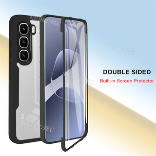 Ốp lưng 360 Full Cover Infinix Hot 60 Pro 60 Pro + Chống sốc Acrylic Trong suốt Mặt trước Bảo vệ hai mặt Vỏ điện thoại cứng Infinix Hot 60 Pro Plus