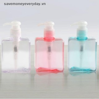 [savemoneyeveryday] Chai bơm nhựa rỗng Chai dầu gội dạng lỏng có thể đổ lại 250ml [vn]