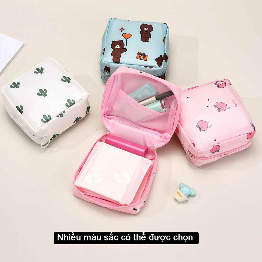 M7 Túi Ví Đựng Băng Vệ Sinh, Son Môi, Mỹ Phẩm - Túi Mini Đựng Đồ Cá Nhân Chống Thấm Nước MALAN