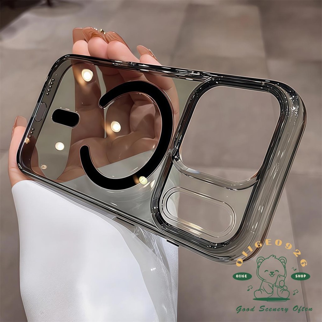 【 Ốp lưng iPhone17 】 Chìa khóa AI chất lượng cao chống rơi thu hút từ tính Vỏ điện thoại iphone 17 Pro Max 16 15 14 cho vỏ iPhone Vỏ cứng PC chống sốc