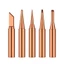 Combo 5 đầu mỏ hàn đồng 900M I B K 2.4D 3C thay thế cho mỏ hàn 936 chuẩn xịn , làm nóng nhanh-TOOLIX