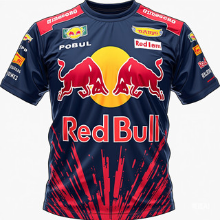 Mới Red Bull Racing 3D Áo Thun Nam F1 Formula Racing Red Bull Racing Suit Thể Thao Cực Chất Lượng Cao Thương Hiệu Huấn Luyện Phù Hợp Với
