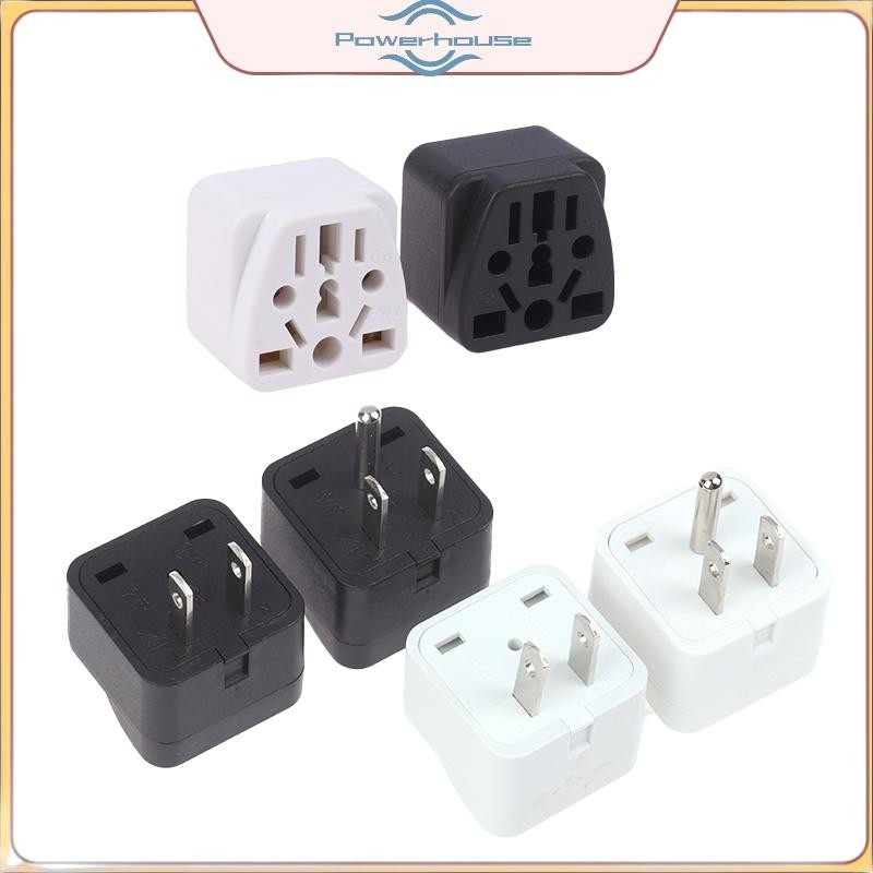 POWER Mới Đa Năng Hoa Kỳ Sạc Du Lịch Nhật Bản Adapter Chuyển Đổi Đức Nga AU UK Kr EU Sang US AC Ổ Cắm Điện Mỹ Cắm.