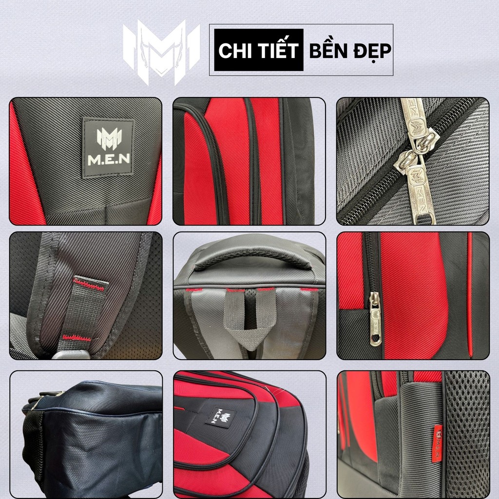 Balo nam nữ năng động size trung- đại- nhỏ PERT M.E.N nhiều ngăn [CHẤT LƯỢNG]