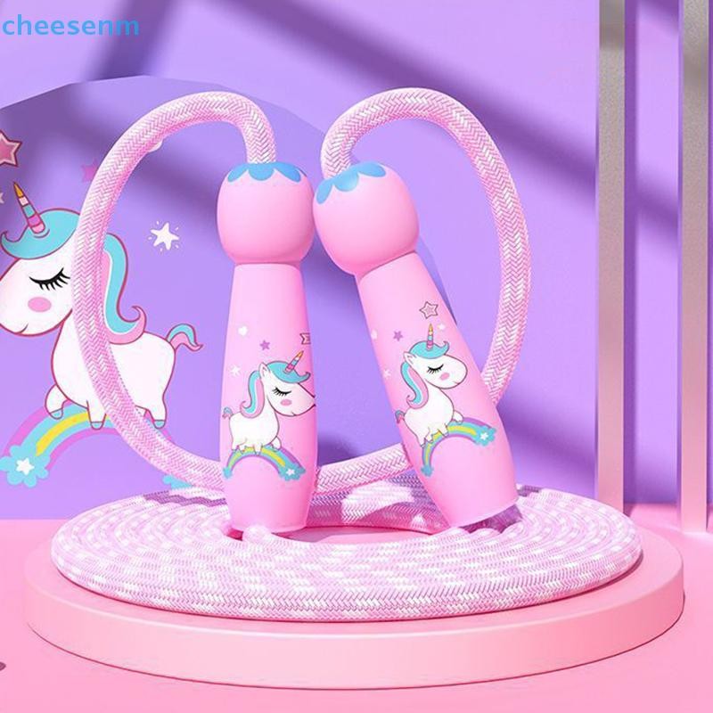 Cheenm 2.8M Hoạt Hình Tập Nhảy Dây Tập Thể Dục Cho Trẻ Em Nhảy Dây Cotton Dây Có Thể Điều Chỉnh Nhảy Dây Tiểu VN
