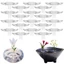 Giá đỡ sắp xếp hoa nổi ITRUMPET, Giá đỡ trưng bày hoa nổi DIY, Hộp đựng hoa thủy canh Dụng cụ sắp xếp hoa nổi Bát hoa nổi
