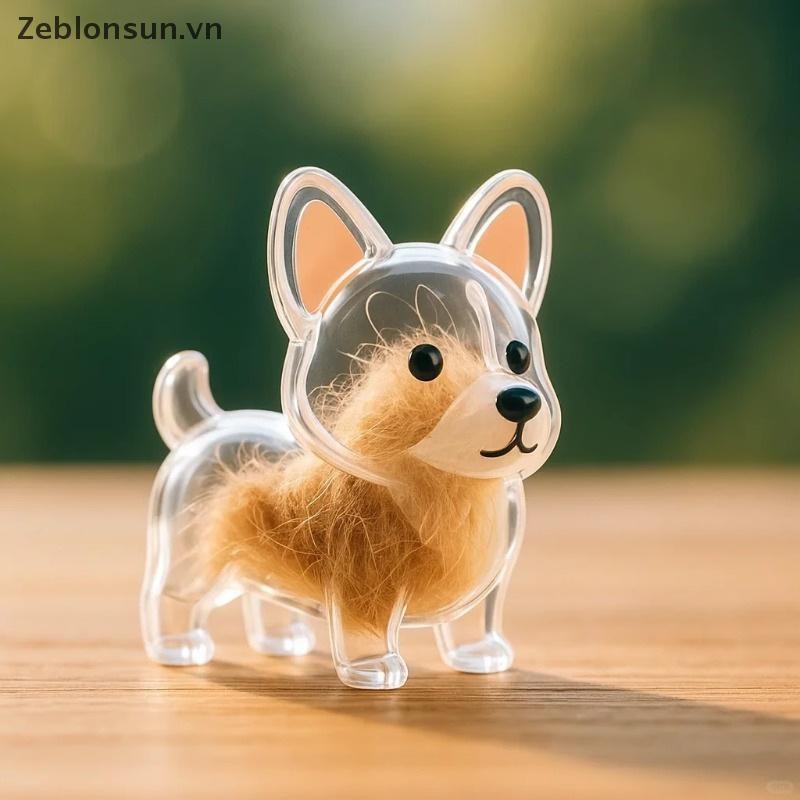 # HB # Clear Puppy Hair Memorial Keepsake Capsule Pet 's Dog Container DIY Mặt dây chuyền Móc khóa Trang trí Pet Lovers Quà tặng trưng bày tại nhà.
