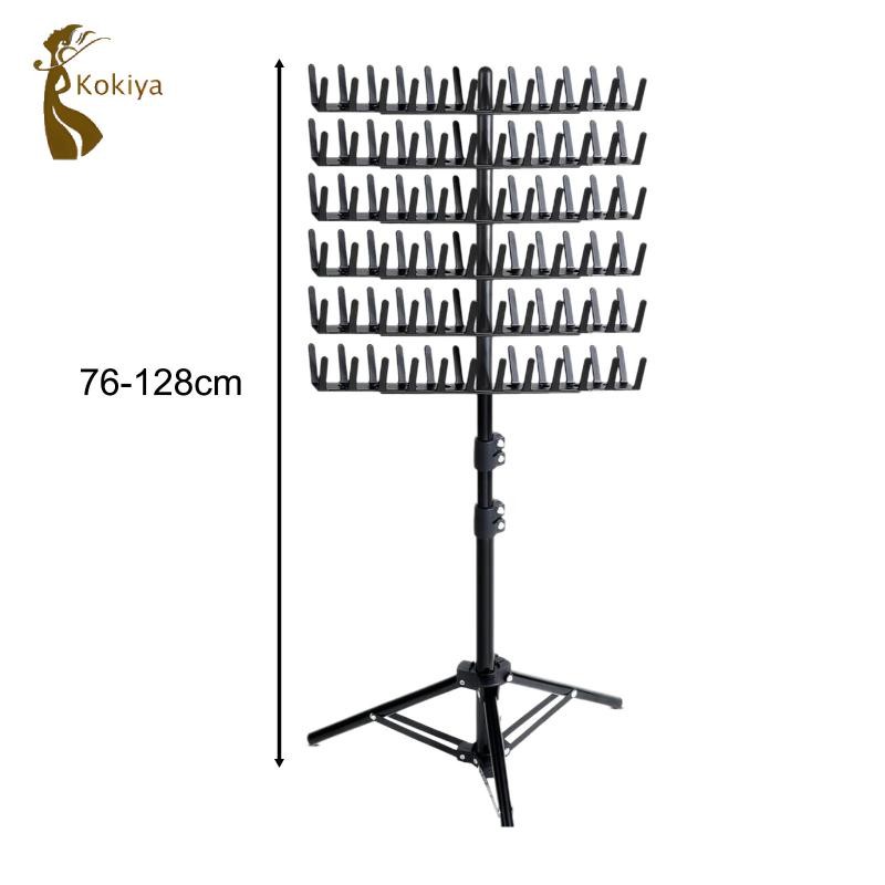Giá Để Tóc Bện Đứng 144 Chốt Giá Treo Tóc Có Thể Điều Chỉnh Chiều Cao