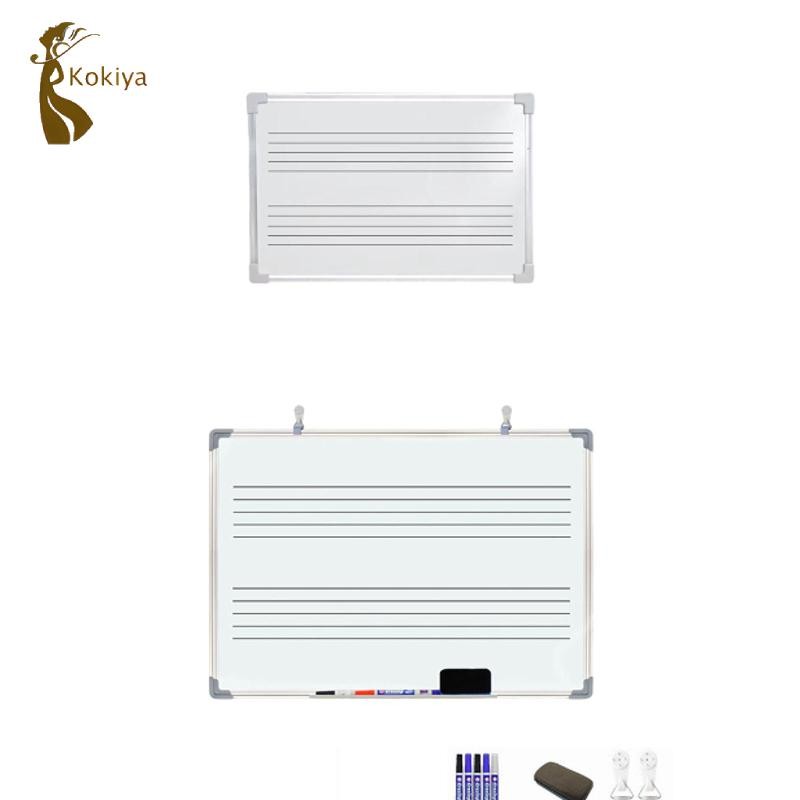 Công cụ giảng dạy Notepad Bảng trắng âm nhạc Thực hành Bảng hai mặt cho gia đình
