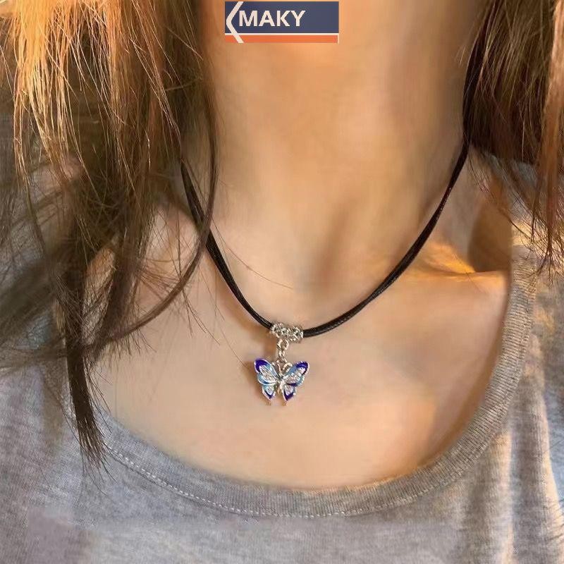 Onetimingcool Phong Cách Trung Hoa Thời Trang Retro Dây Vòng Cổ Hoa Mặt Trăng Khóa An Toàn Mặt Dây Chuyền Vòng Cổ Nữ Vintage Trang Sức VN