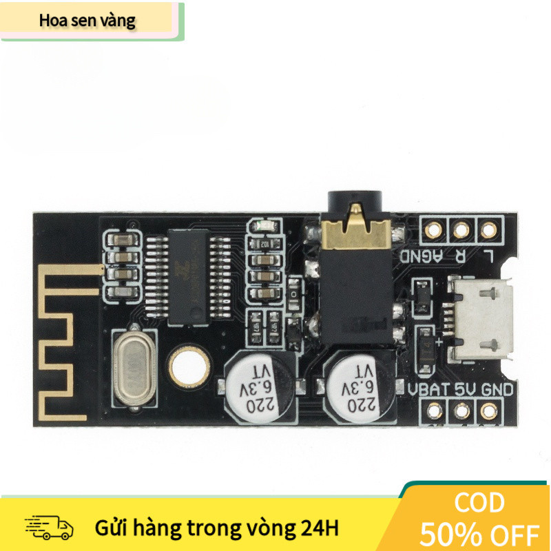 【24H】Module thu phát tín hiệu Bluetooth 4.2 đa năng, tích hợp giải mã MP3, phù hợp cho các dòng loa M18 M28 M38 thông