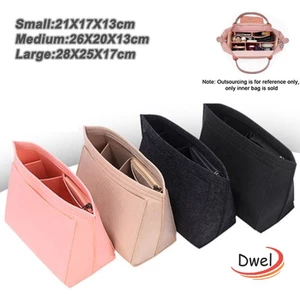Túi chèn nỉ mềm kín DWEL lót cho túi Longchamp