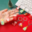 5 / 10 Chiếc Trẻ Em Bạn Bè Tặng Búp Bê Móc Khóa Ba Lô Mặt Dây Chuyền Giáng Sinh Ông Già Noel Móc Chìa Khóa