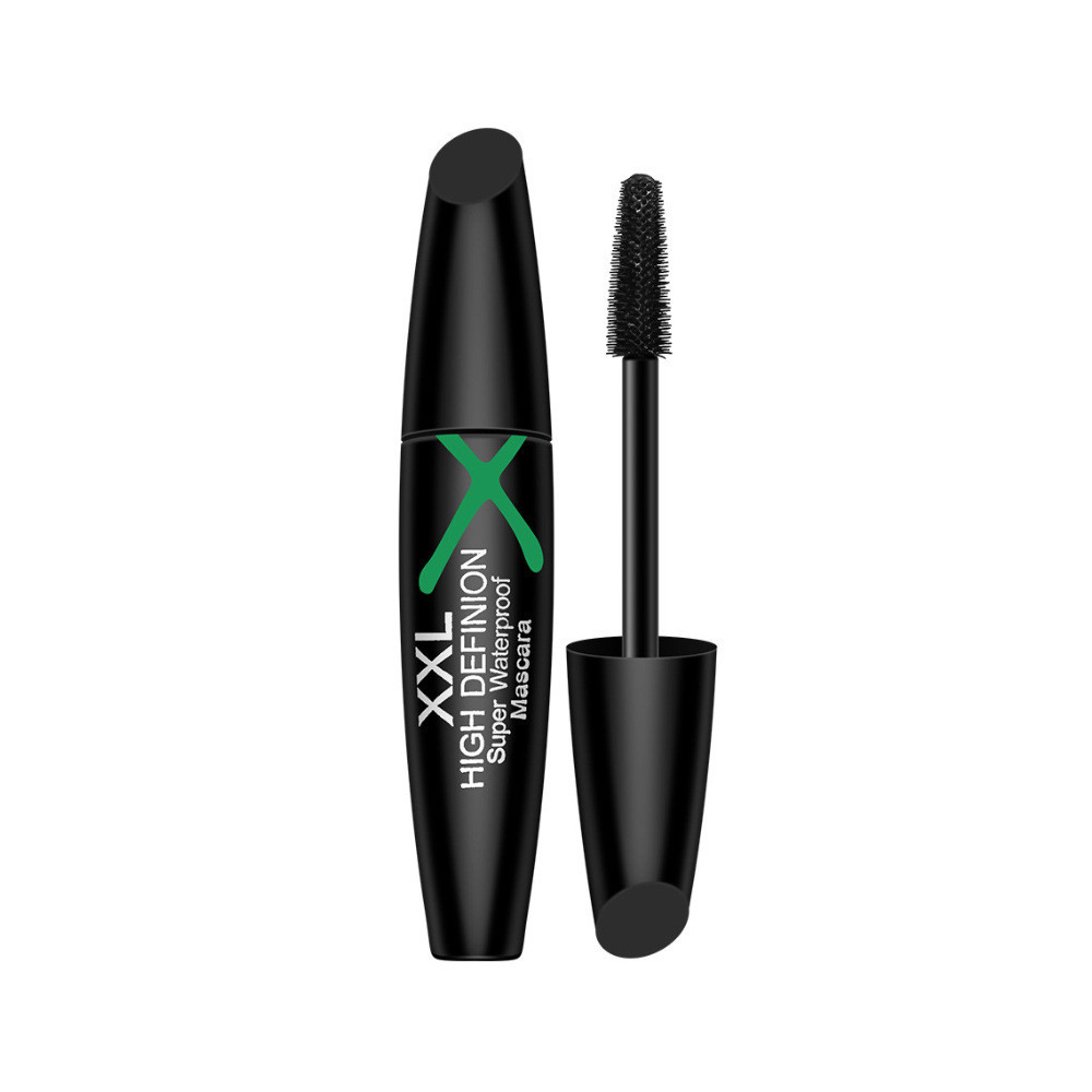 XXL Sáu Màu Đen Trắng Xanh Đỏ Tím Nâu Màu Mascara Dày Kéo Dài Chống Thấm Nước Chống lem Dễ Dàng Tẩy Trang