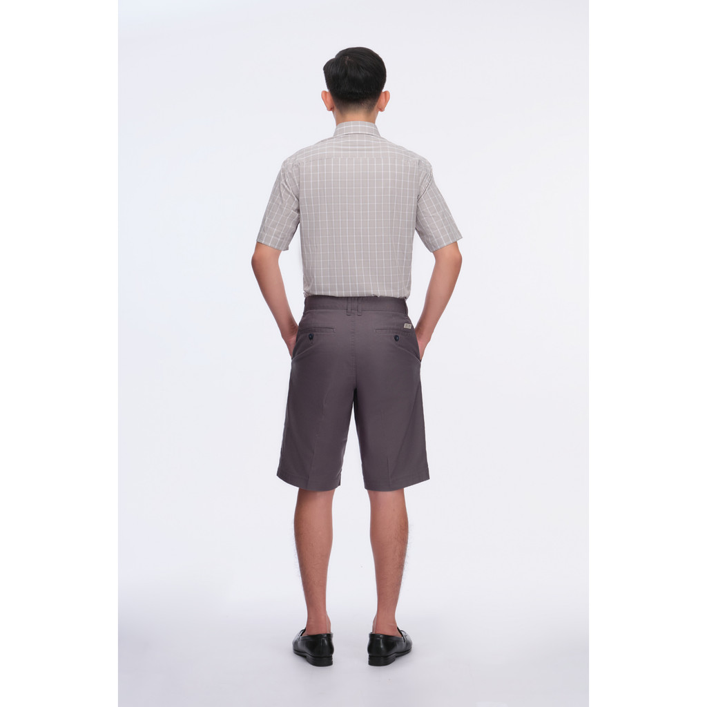 Quần Short Khaki VIETTIEN SMART CASUAL vải Cotton form REGULAR VT00000514