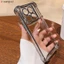 Dành Cho Xiaomi 17 Pro Max 15T Pro Xiaomi15T Xiaomi15TPro Vỏ Điện Thoại Mạ Sáng Bóng Kinh Doanh Đơn Giản Sang Trọng Trong Suốt Túi Khí Chống Rơi Vỏ Mềm Chống Sốc