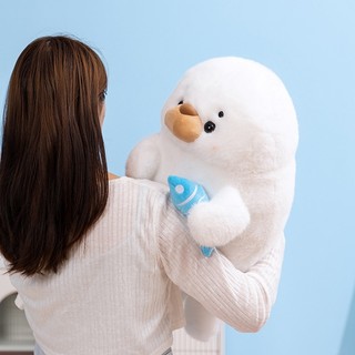 PLUS Con dấu dễ thương Đồ chơi sang trọng Làm dịu và làm dịu Gối ngủ, Gối cói dễ thương, Quà tặng sinh nhật cho trẻ em Kawaii Trang trí nhà cửa Quà tặng cho bạn bè