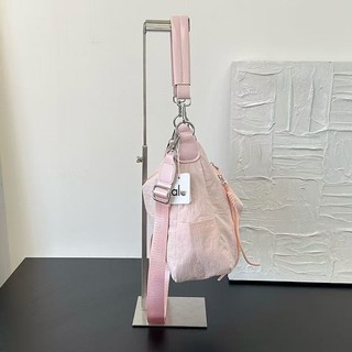 GC2 Alo Túi đeo chéo nhẹ màu trơn dành cho nữ Túi đeo vai nhiều túi Nylon chống thấm nước CG2